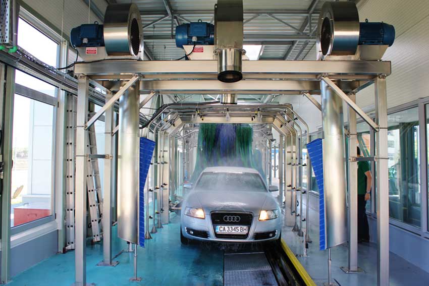 conveyor Coleman Hanna Carwash Systems