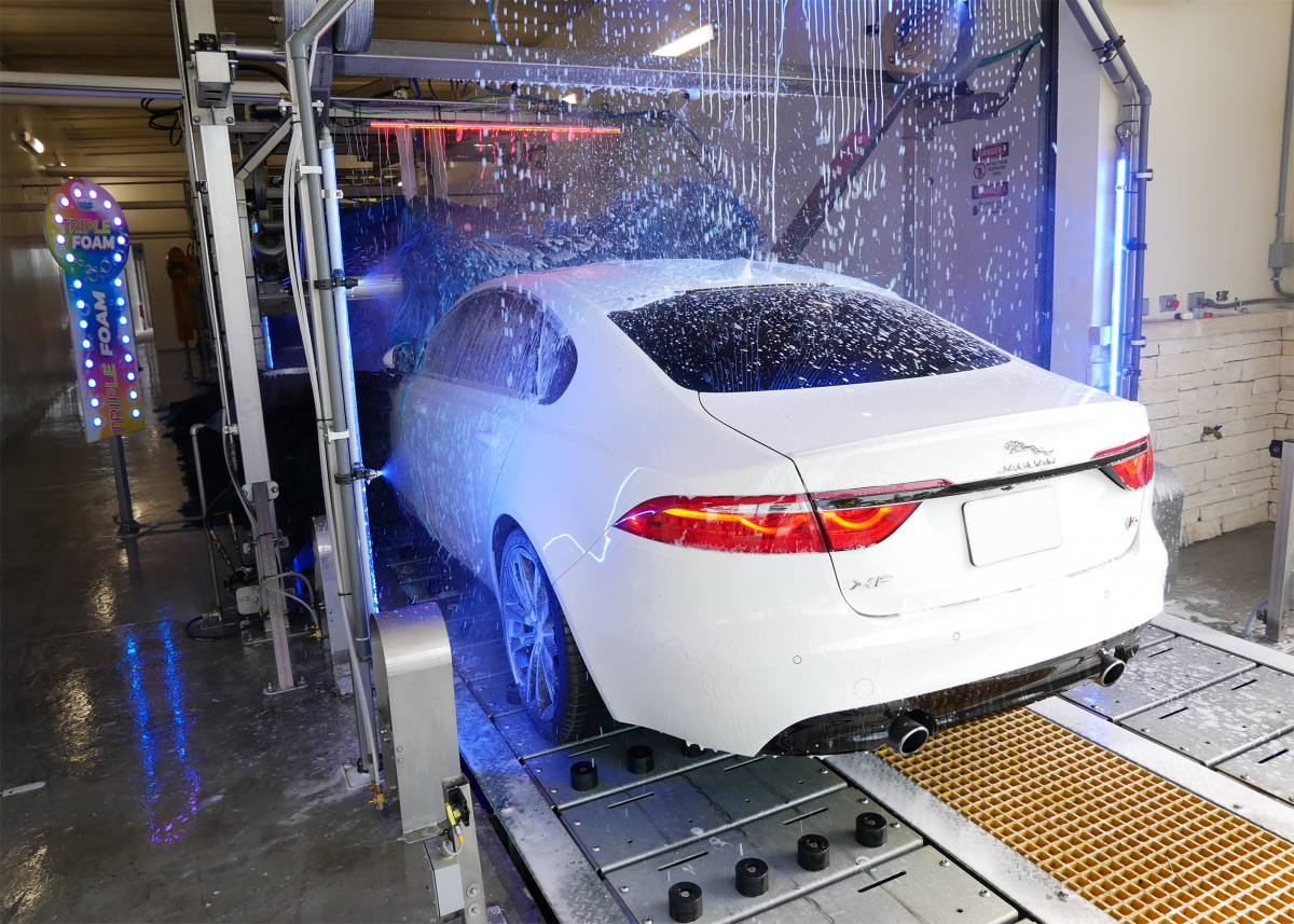 Rain of Foam Coleman Hanna Carwash Systems