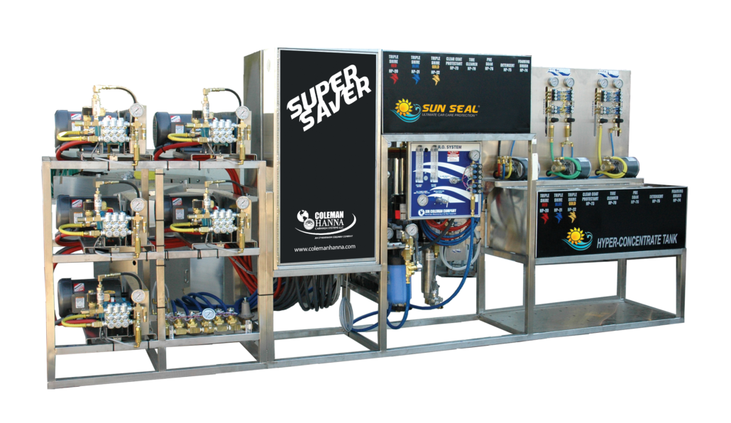 High Pressure Pumping Units Coleman Hanna Carwash Systems