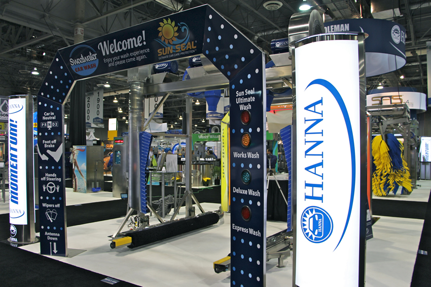 Stainless Grand Entrance Arch Coleman Hanna Carwash Systems