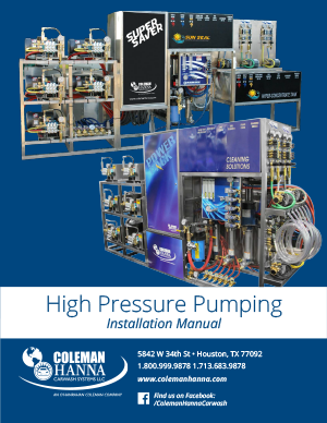 High Pressure Pumping Install