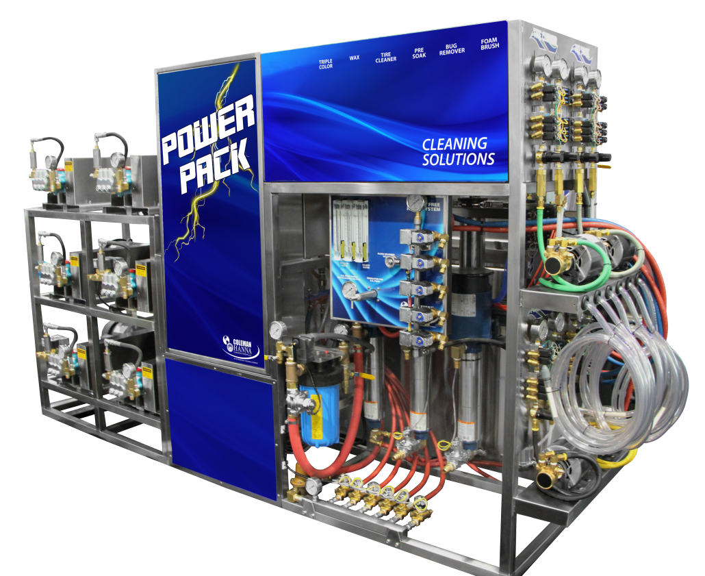 High Pressure Pumping Units Coleman Hanna Carwash Systems